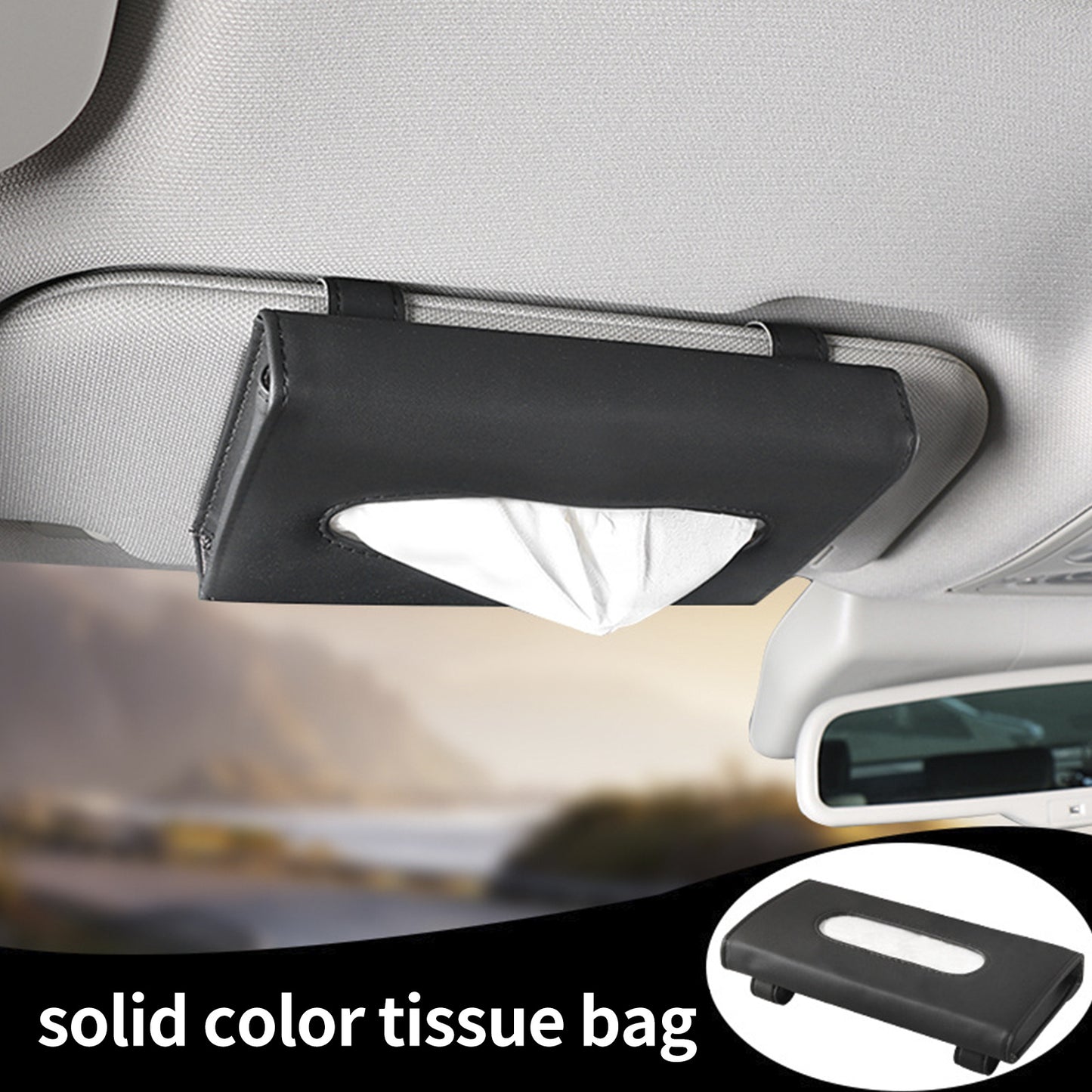 Support mouchoir pour voiture