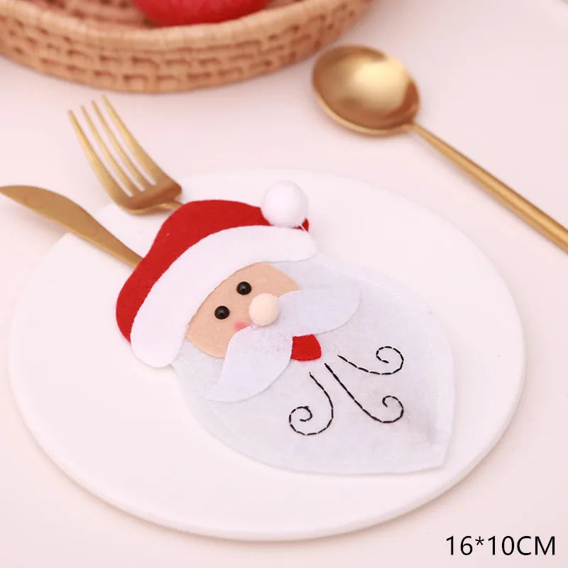 Présentoir de Noël pour couverts