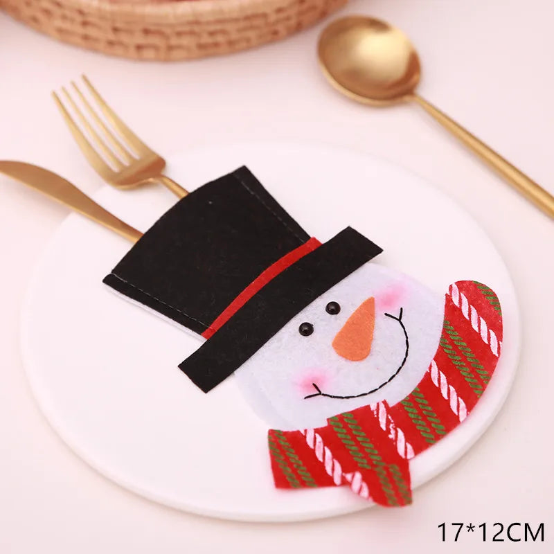 Présentoir de Noël pour couverts