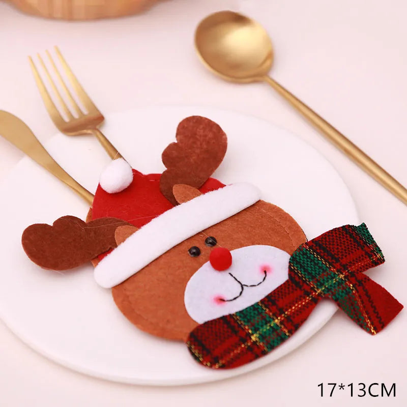 Présentoir de Noël pour couverts