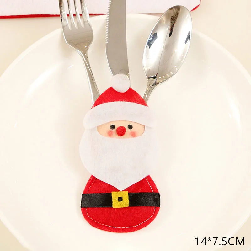 Présentoir de Noël pour couverts