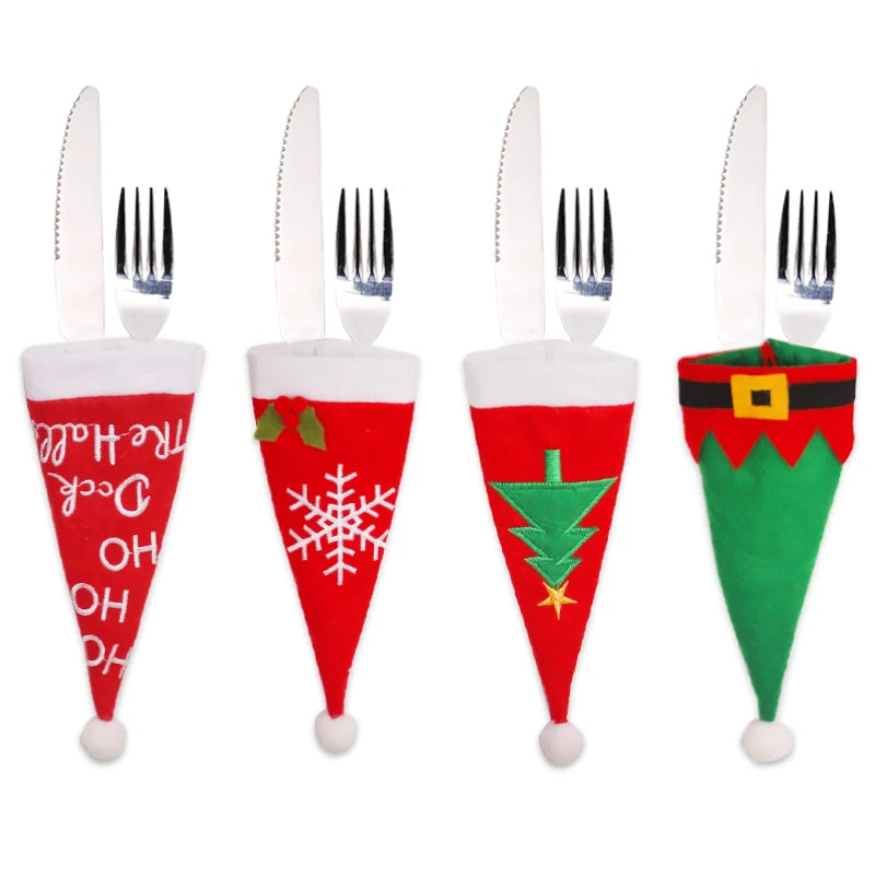 Présentoir de Noël pour couverts