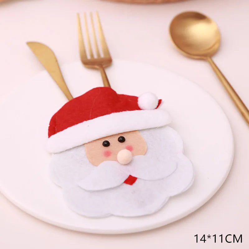 Présentoir de Noël pour couverts