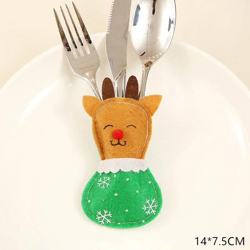 Présentoir de Noël pour couverts