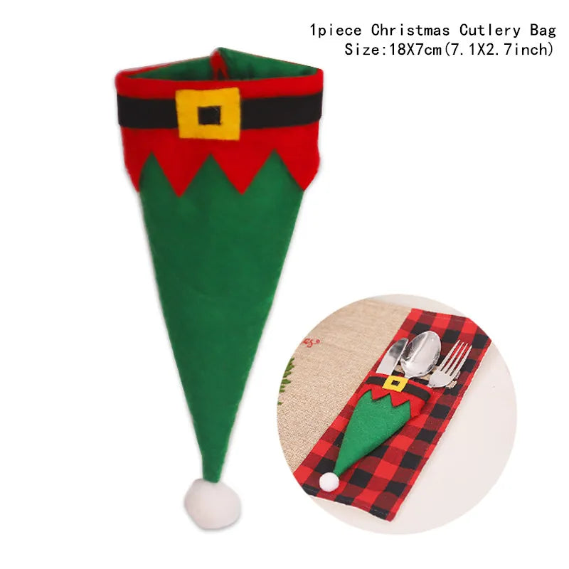 Présentoir de Noël pour couverts