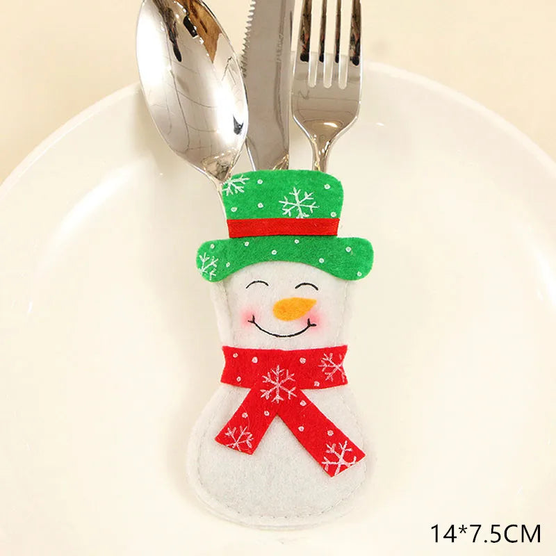 Présentoir de Noël pour couverts
