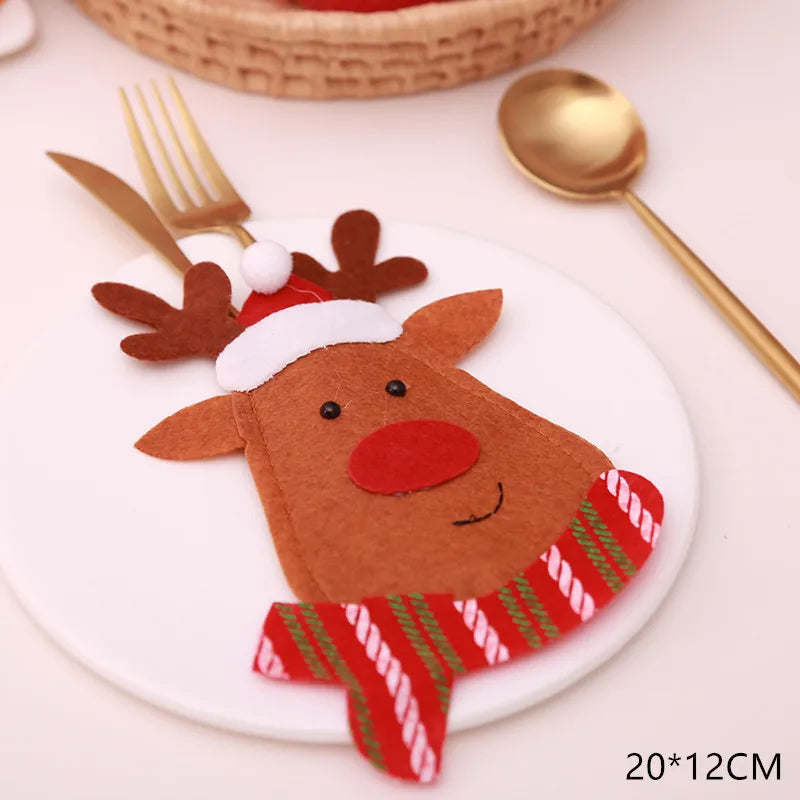 Présentoir de Noël pour couverts