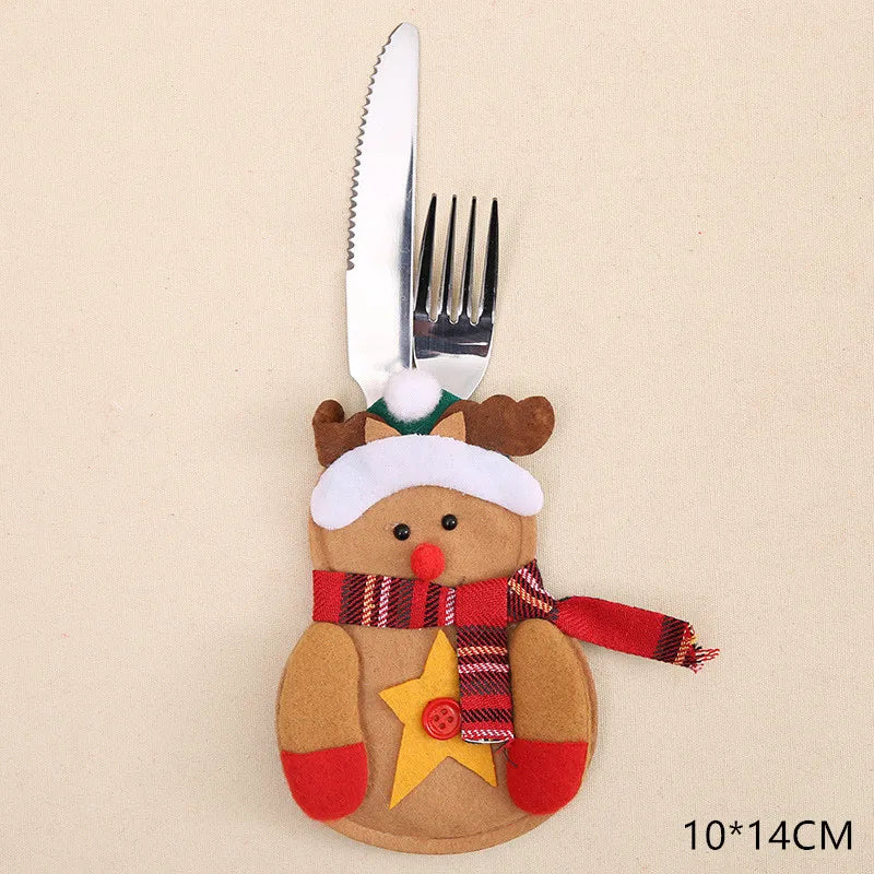 Présentoir de Noël pour couverts