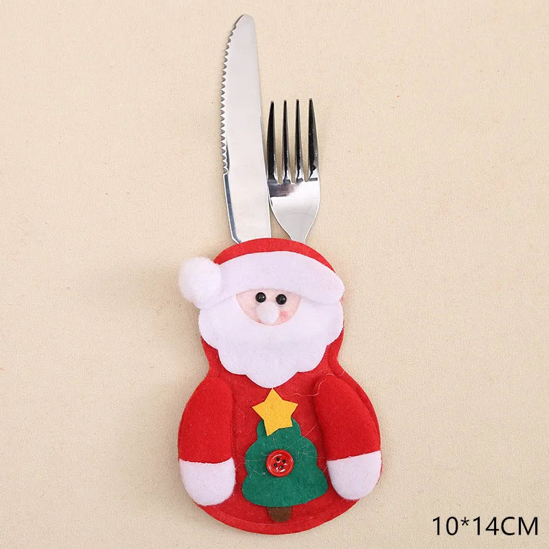 Présentoir de Noël pour couverts
