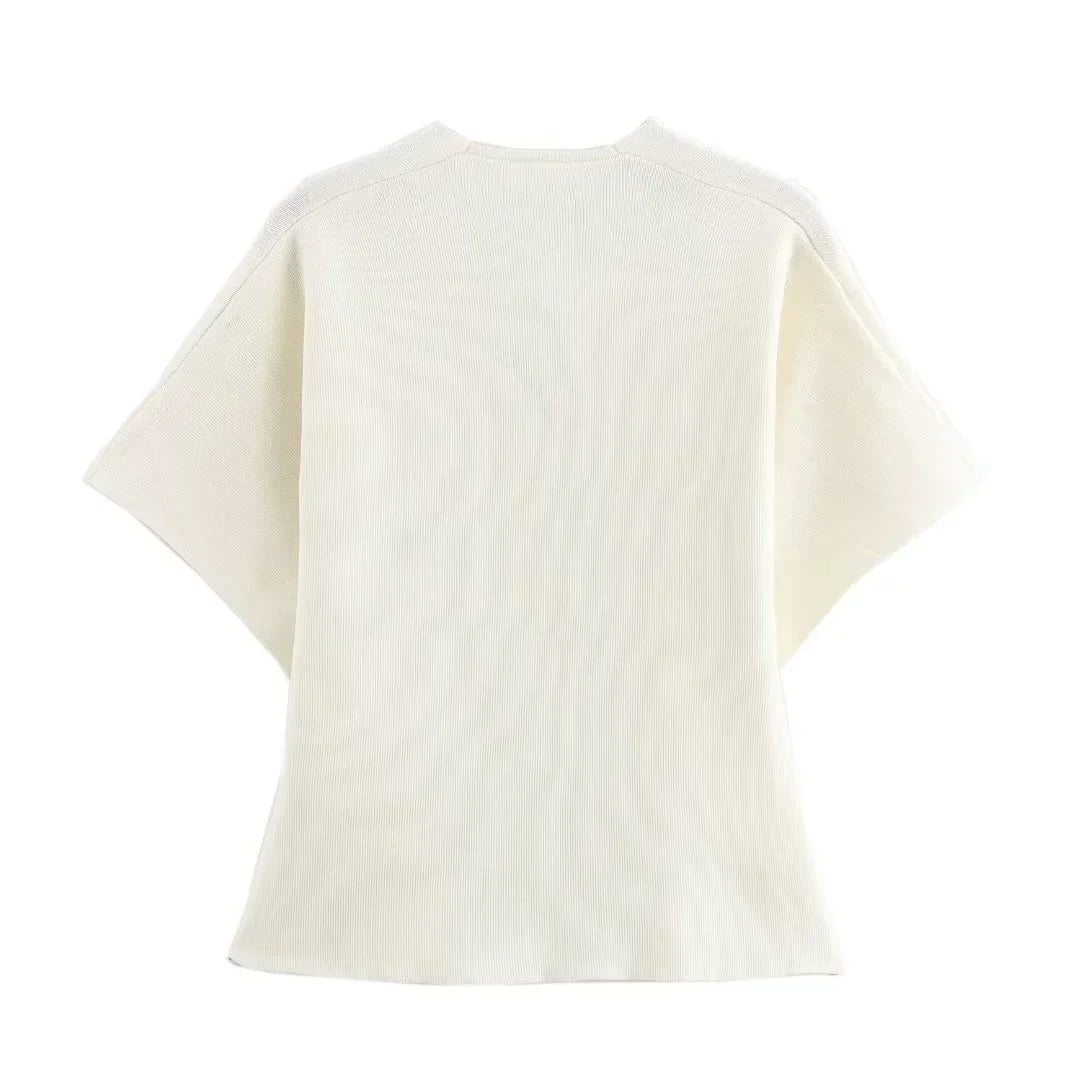 Cardigan à manche courte femme