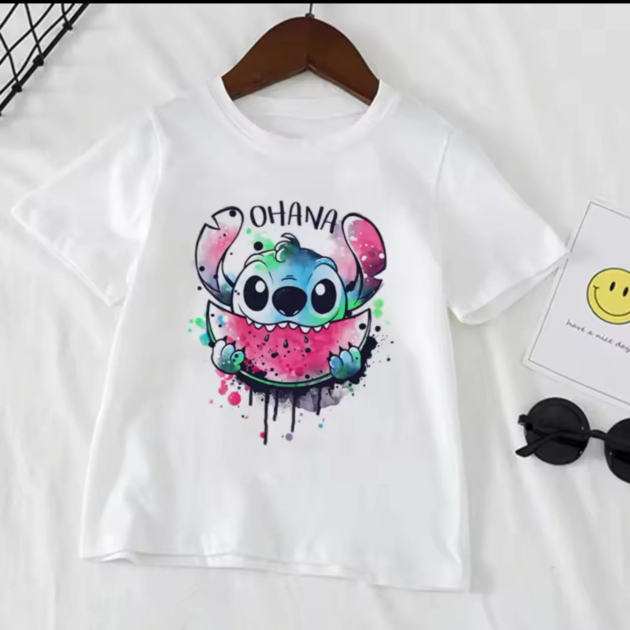 T-shirt Stitch/Winnie l’ourson