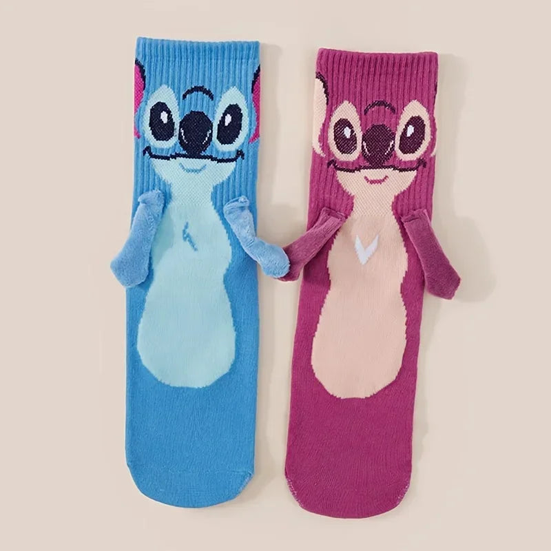 Chaussettes aimantée Stitch