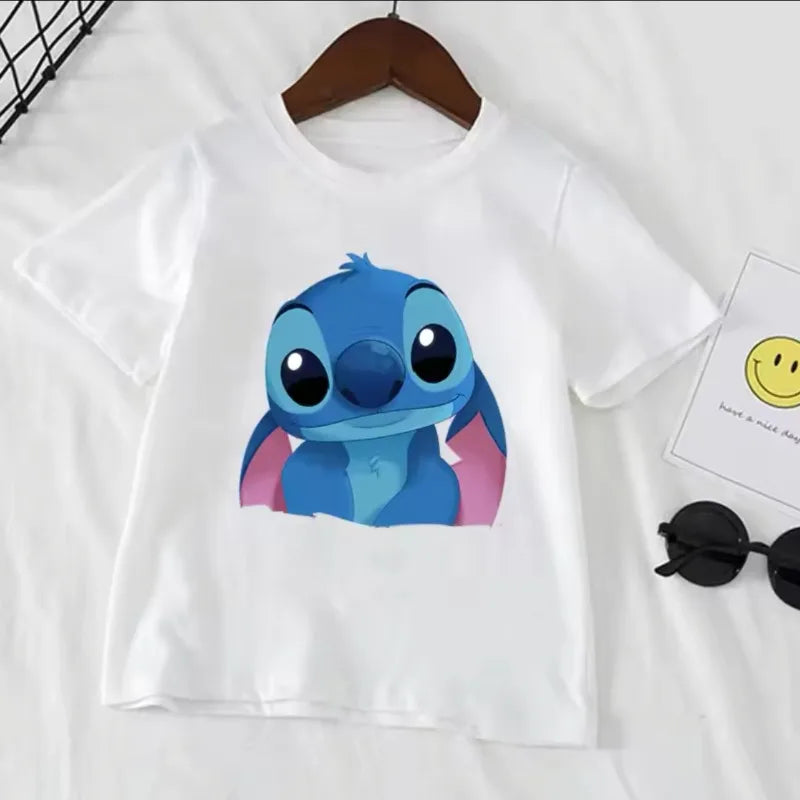T-shirt Stitch/Winnie l’ourson