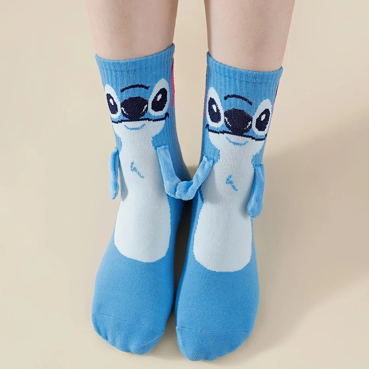 Chaussettes aimantée Stitch