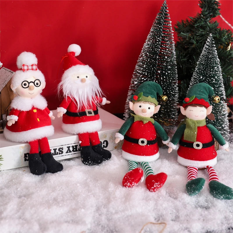 Peluche elfe de Noël