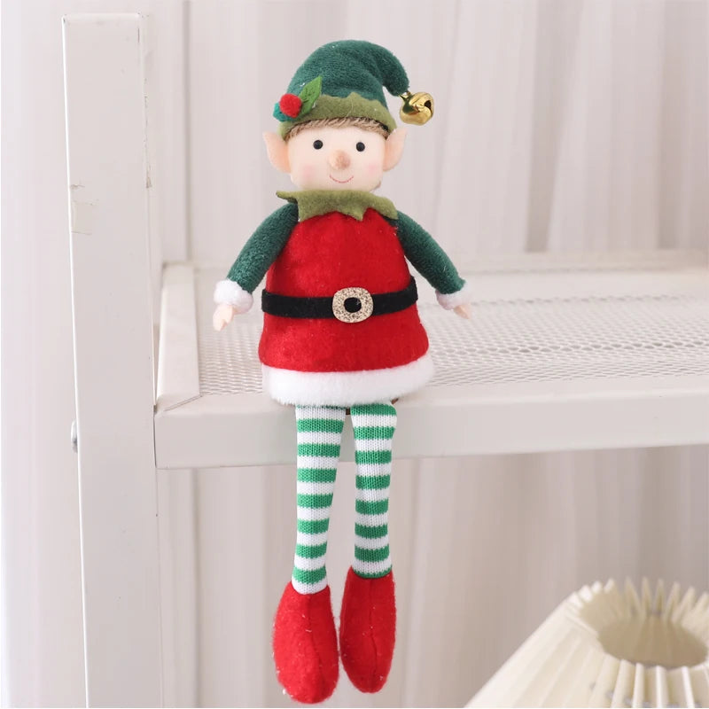 Peluche elfe de Noël