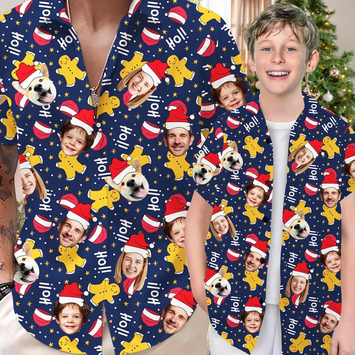 Chemise de Noël homme