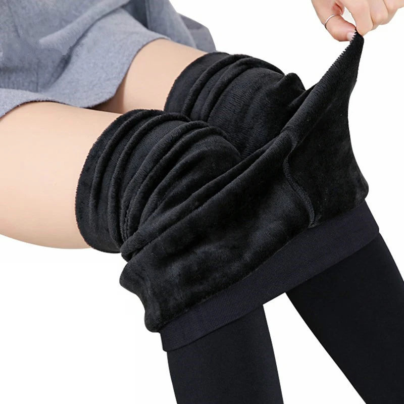Legging molletonné femme