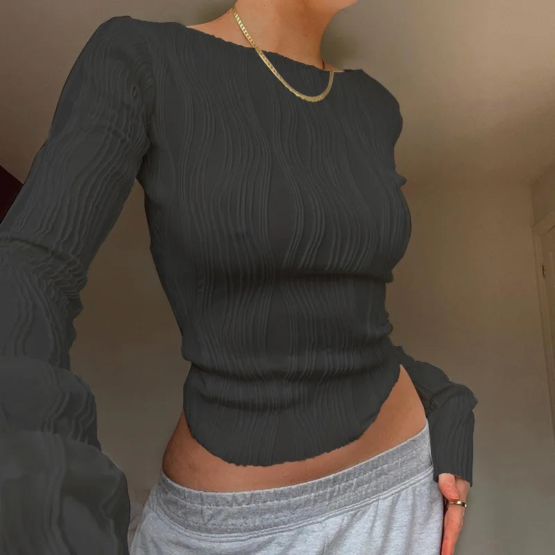 Pull fin femme