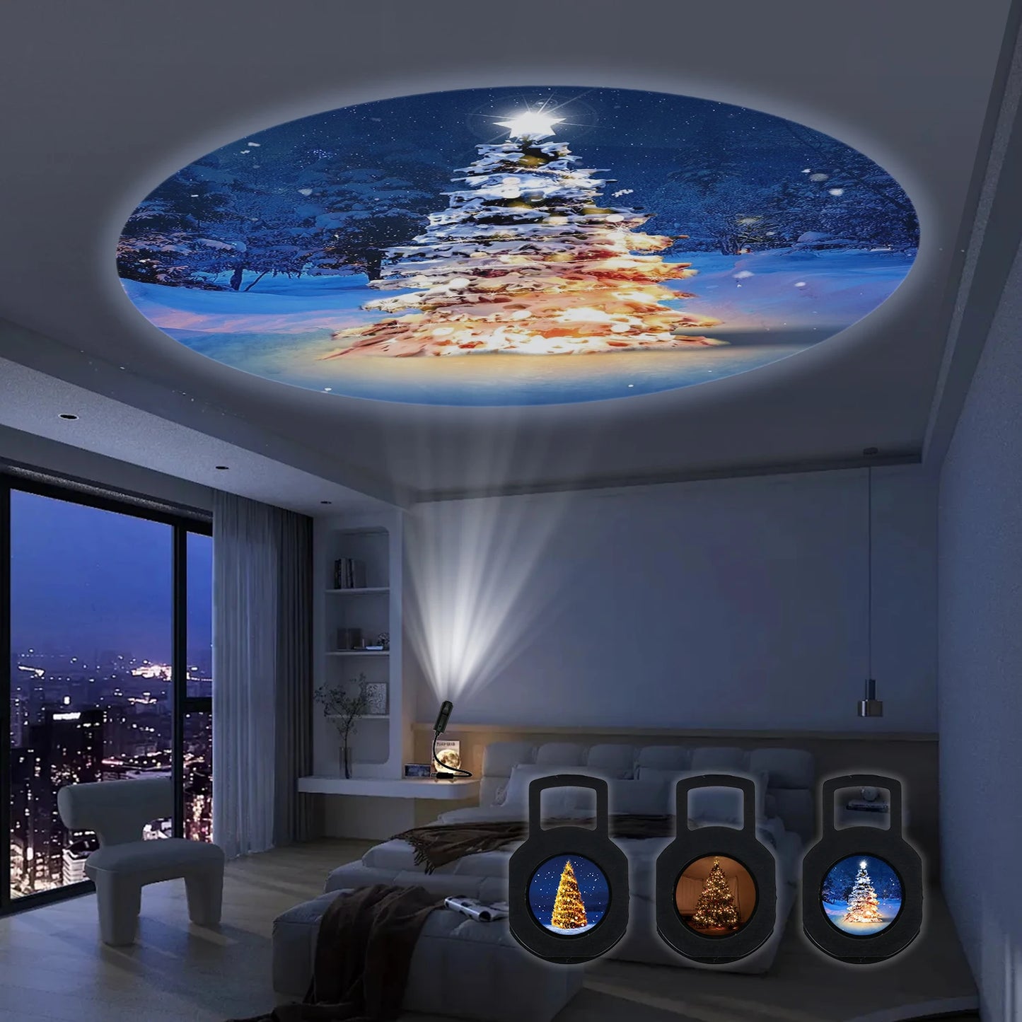 Projecteur arbre de Noël