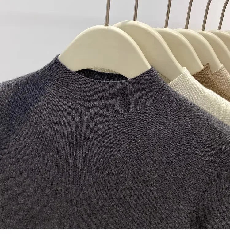 Pull col rond femme