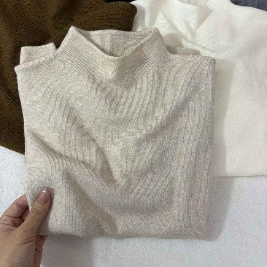 Pull col rond femme