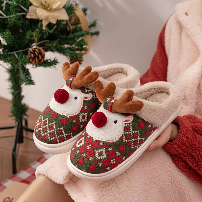 Chaussons de Noël mixte