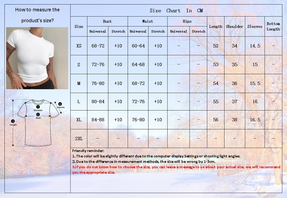 T-shirt court femme