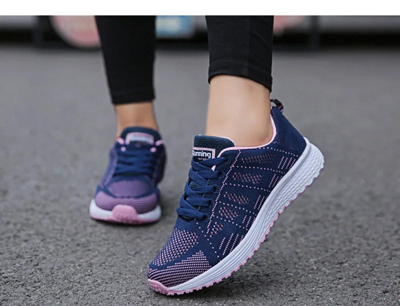 Basket femme en tissu