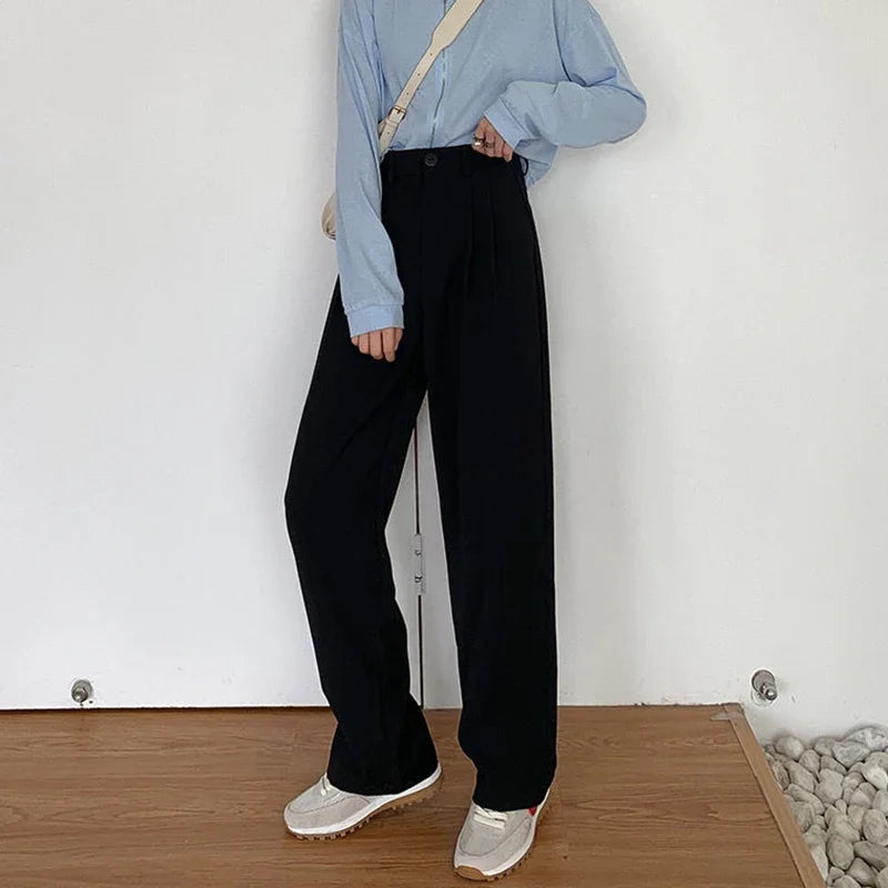 Pantalon ample femme