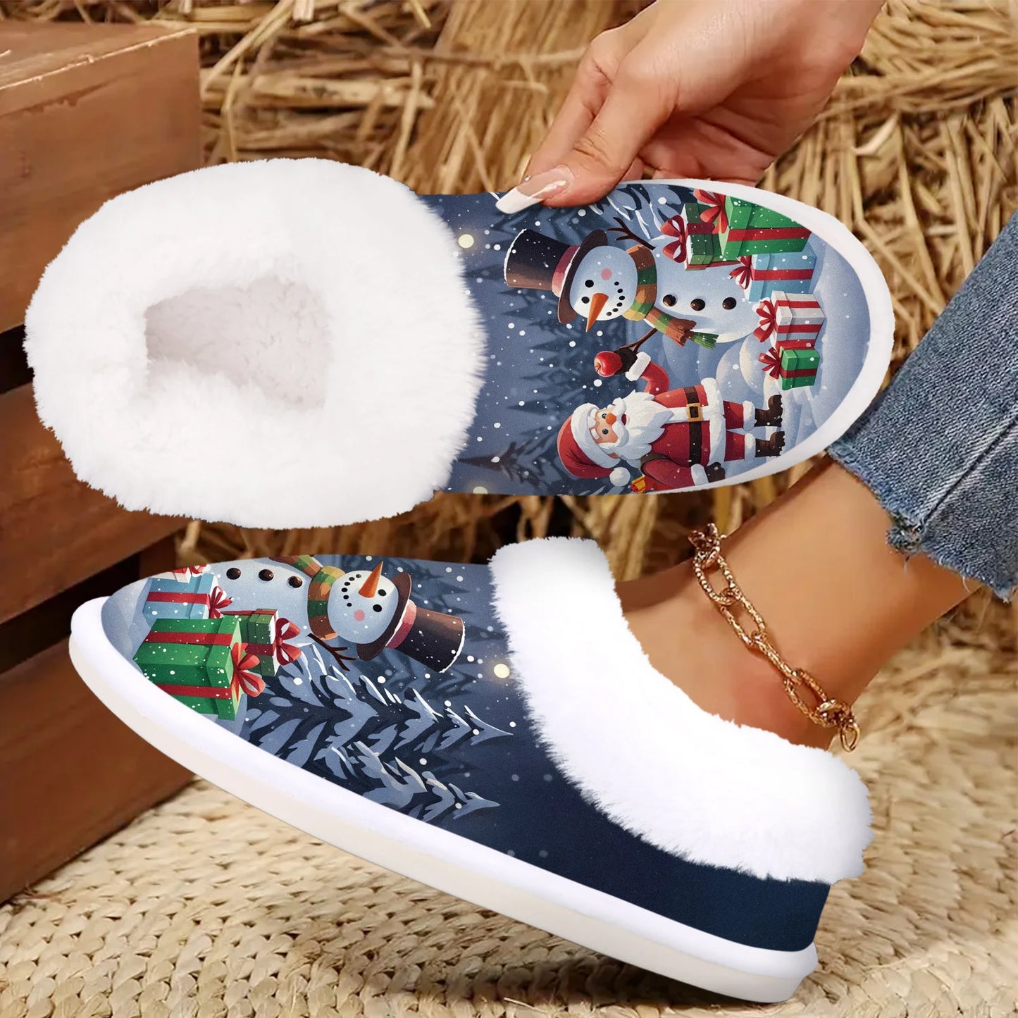Chaussons de Noël mixte