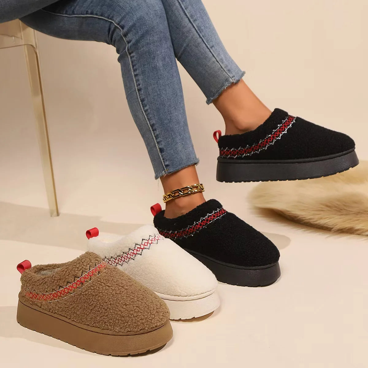 Chaussons chaud