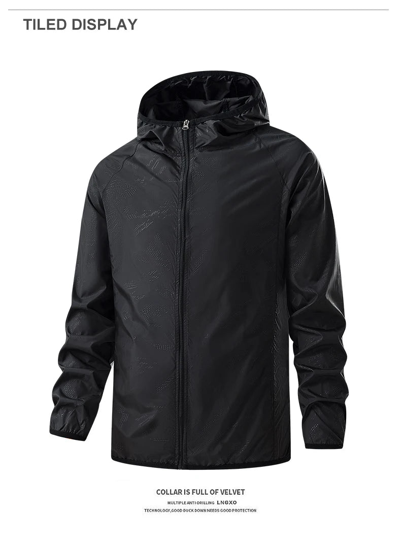 Veste imperméable homme