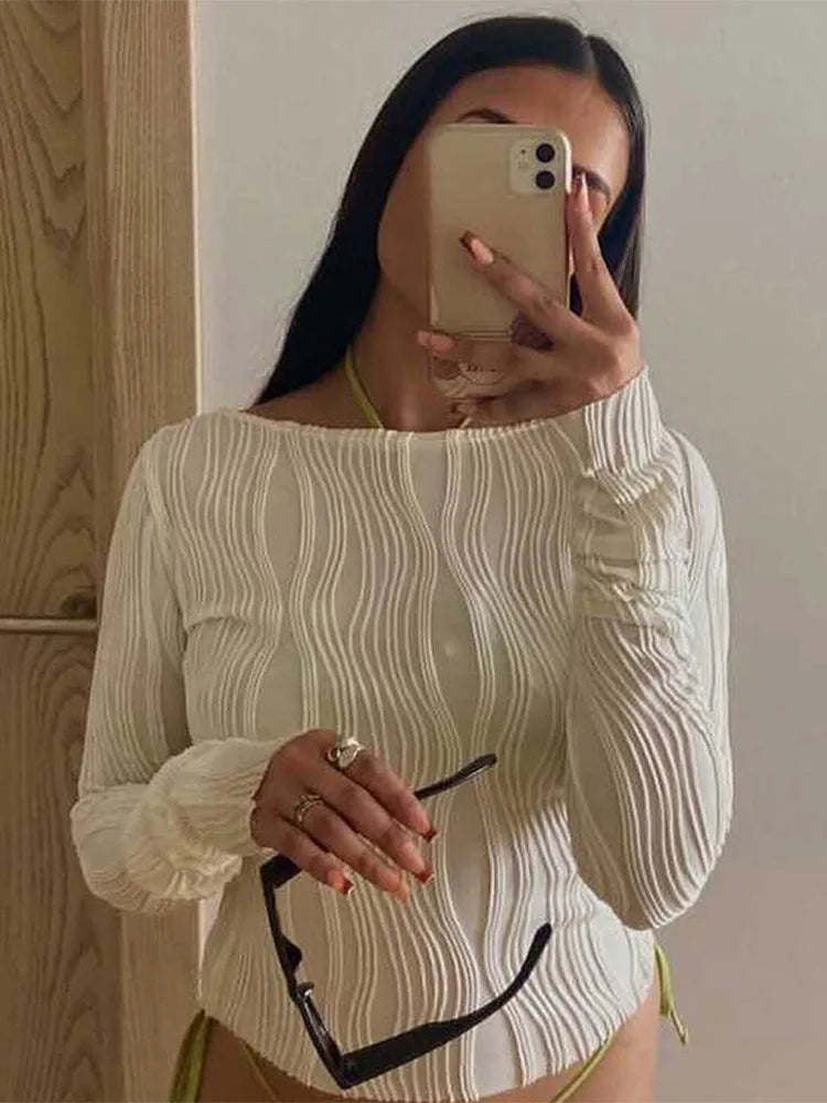 Pull fin femme