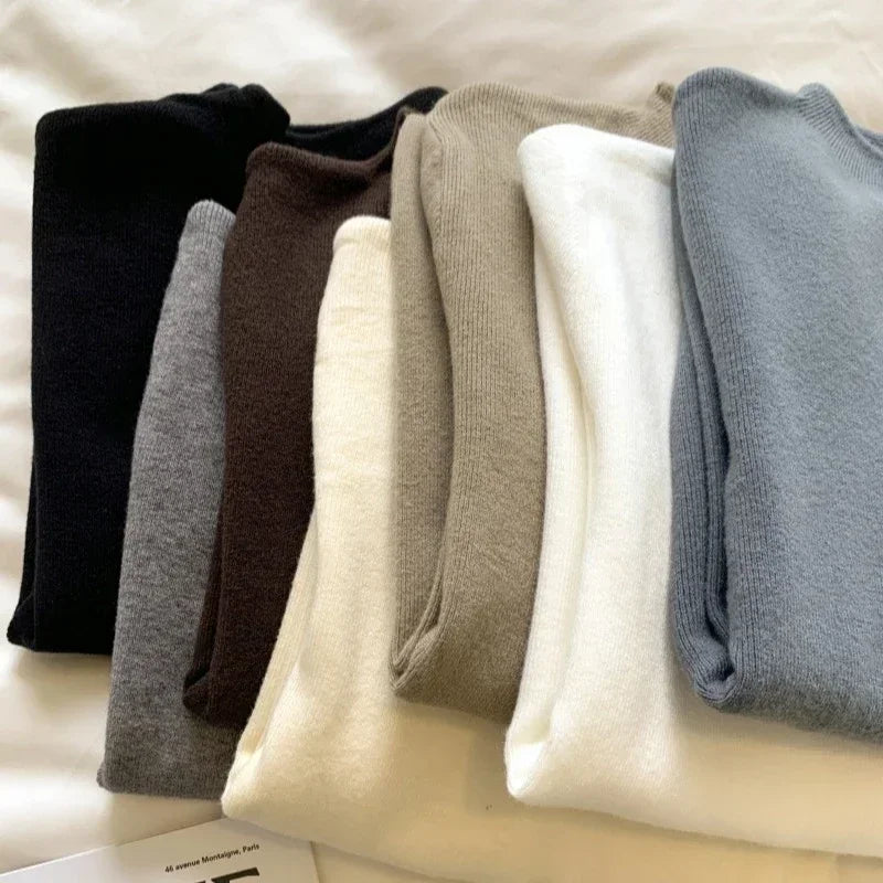Pull col rond femme