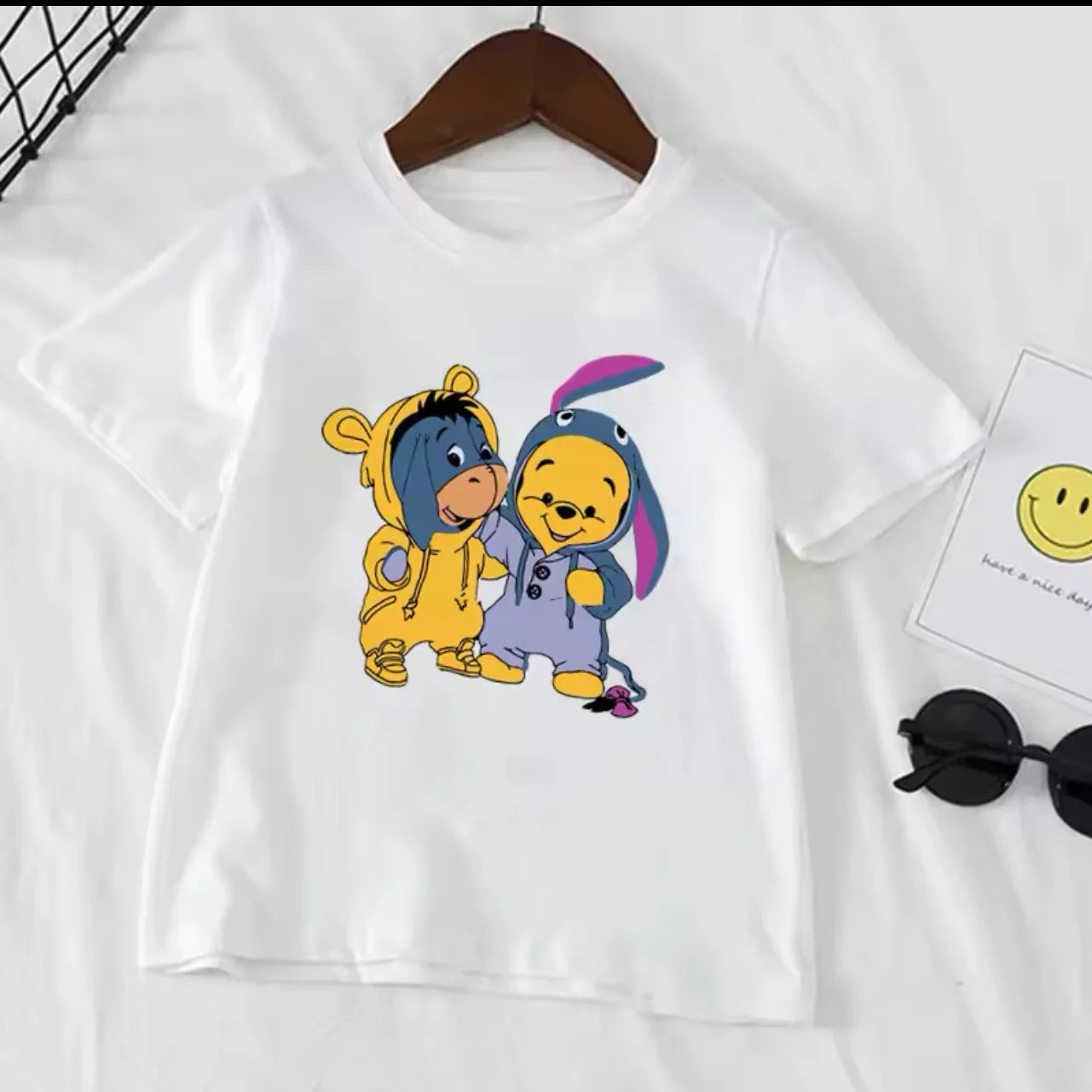 T-shirt Stitch/Winnie l’ourson