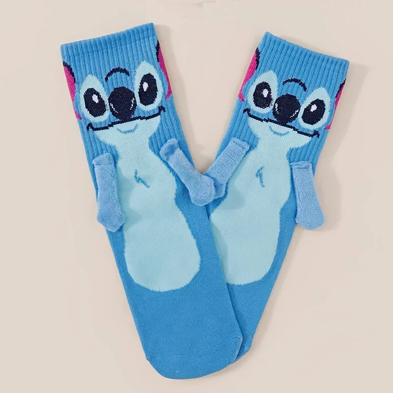 Chaussettes aimantée Stitch