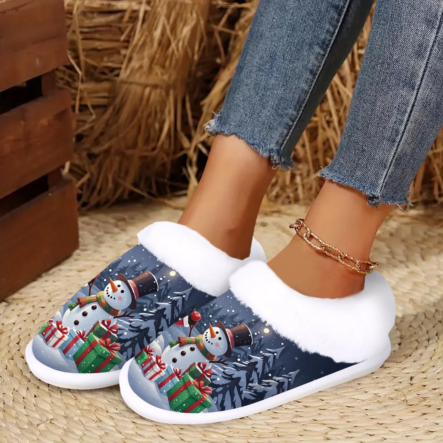 Chaussons de Noël mixte