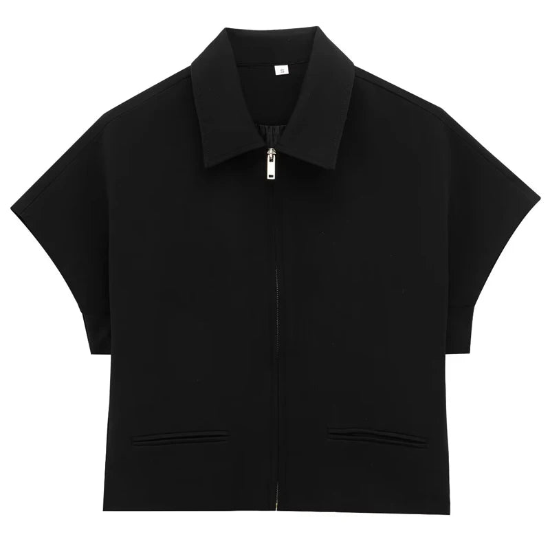 Veste court à manches courtes