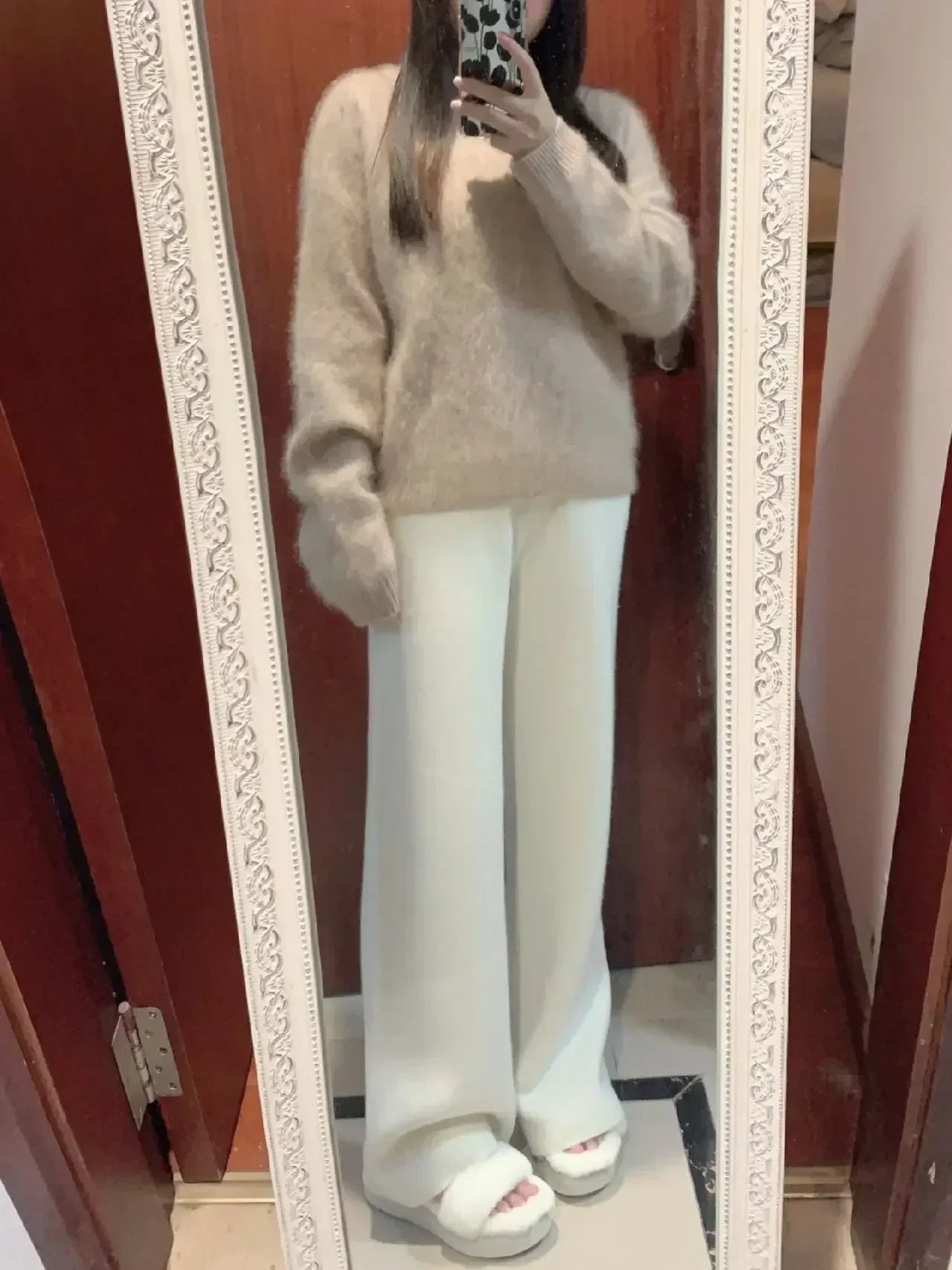 Pantalon chaud femme