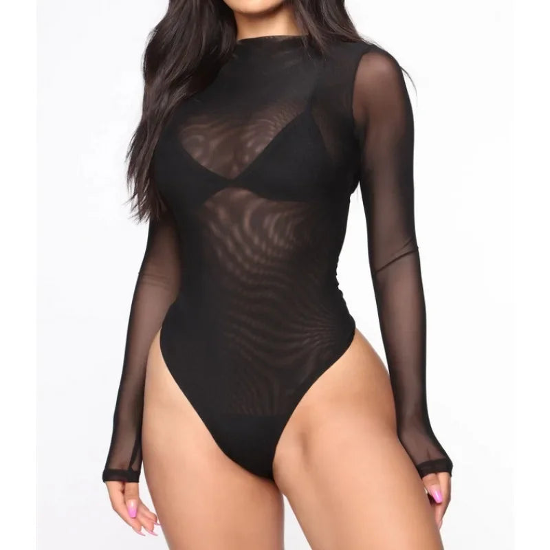 Body transparent femme