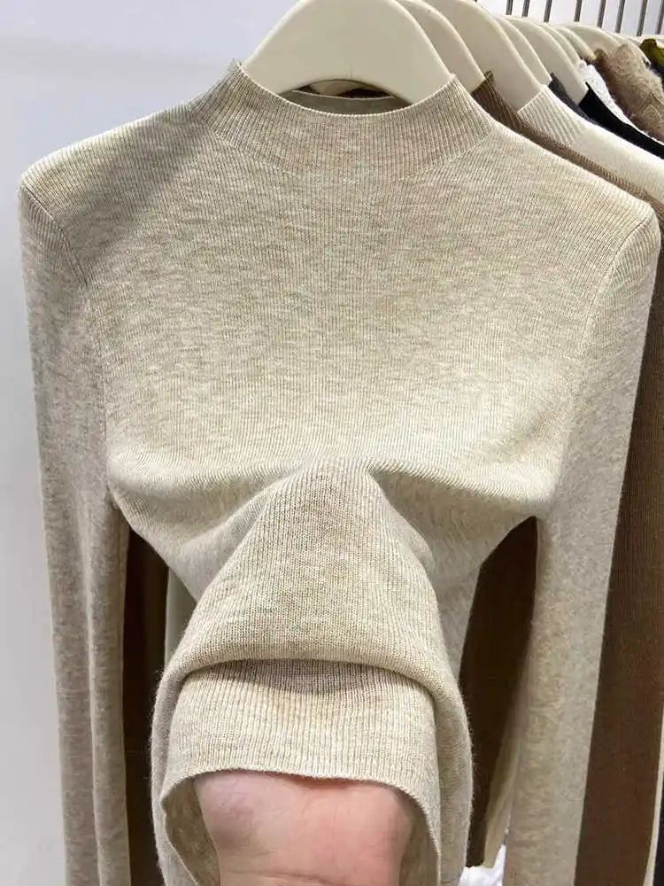 Pull col rond femme