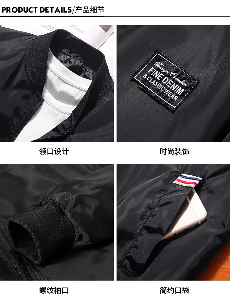 Veste bomber homme