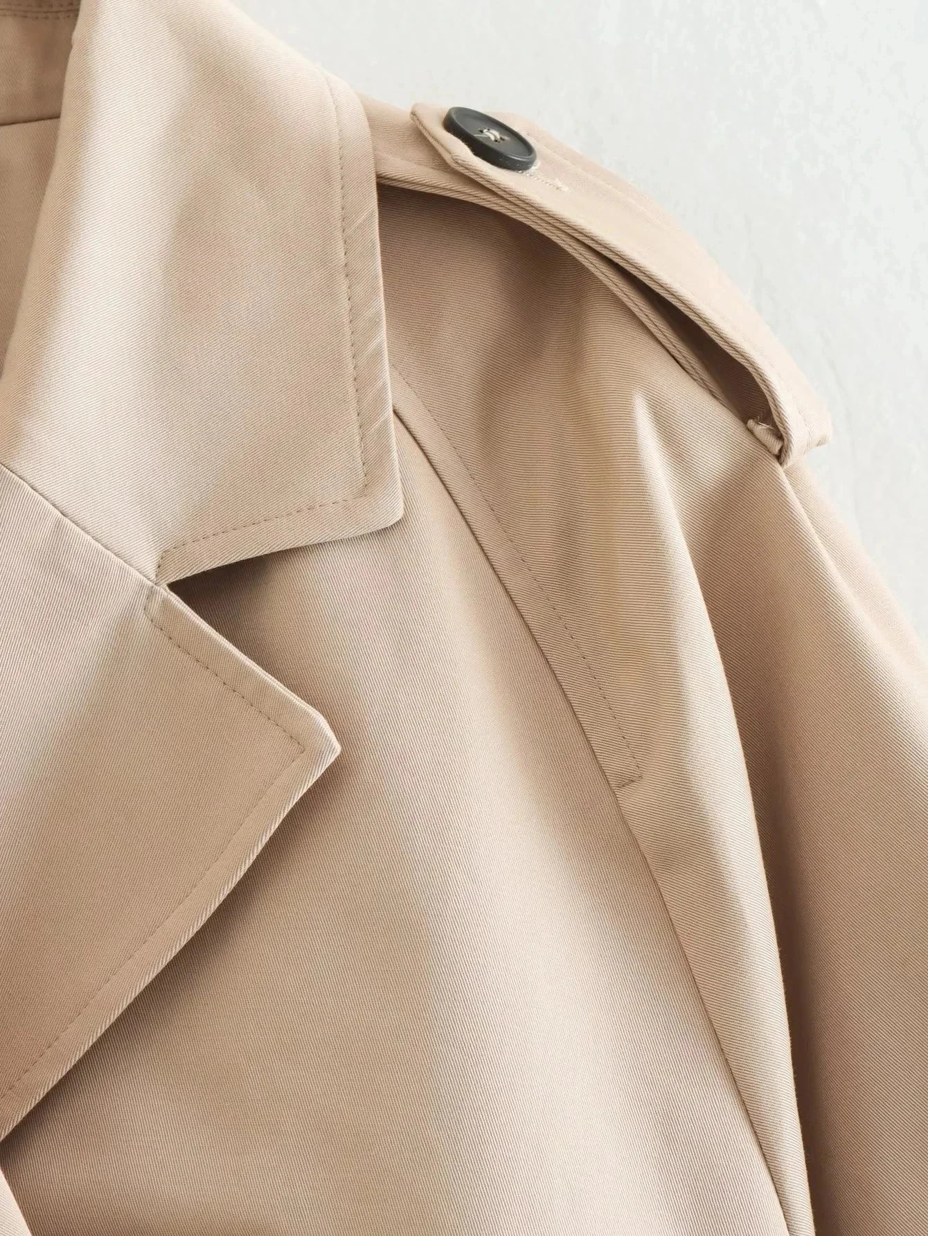 Trench court femme