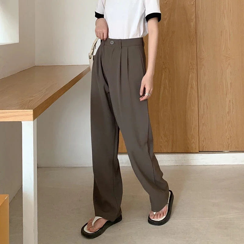 Pantalon ample femme