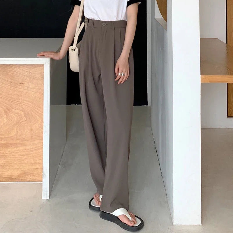 Pantalon ample femme