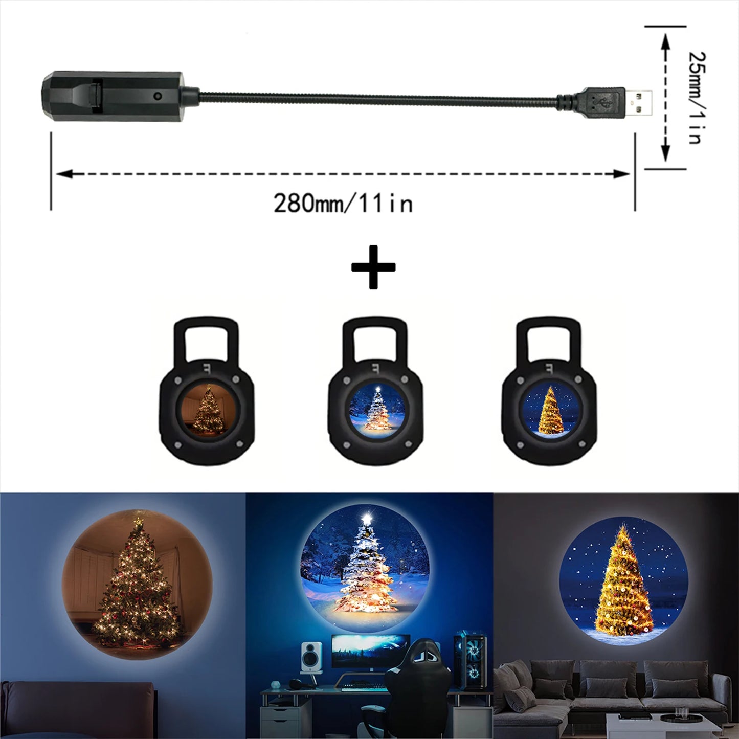 Projecteur arbre de Noël