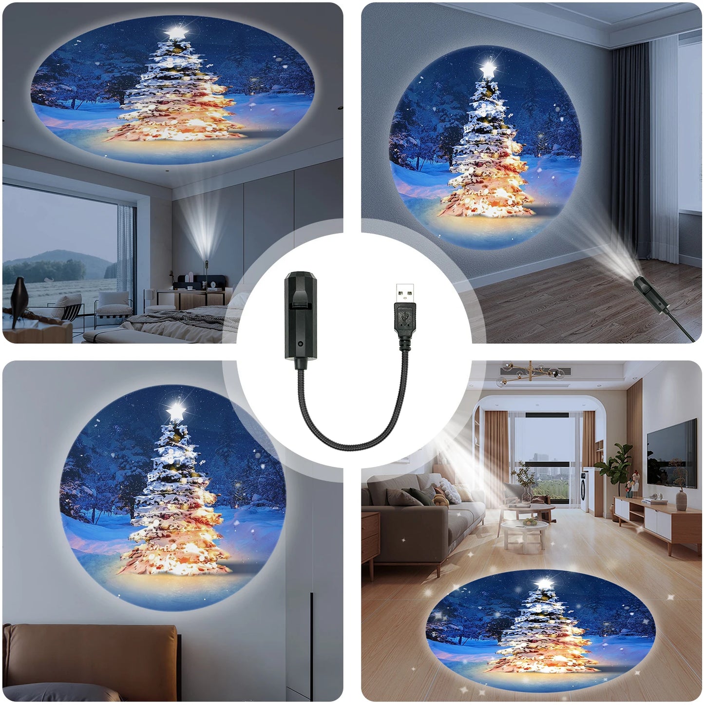 Projecteur arbre de Noël