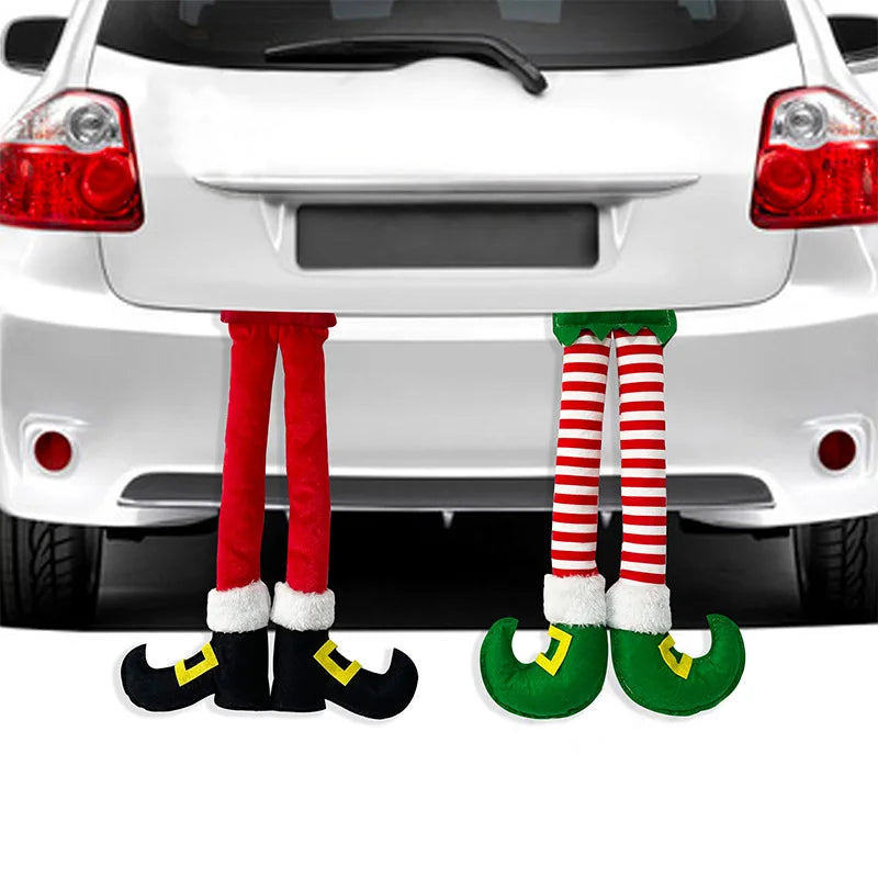 Elfe de Noël, accessoires pour voiture