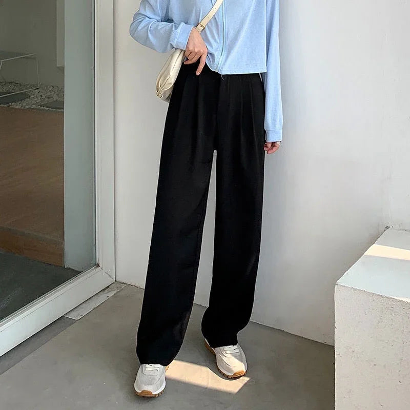 Pantalon ample femme